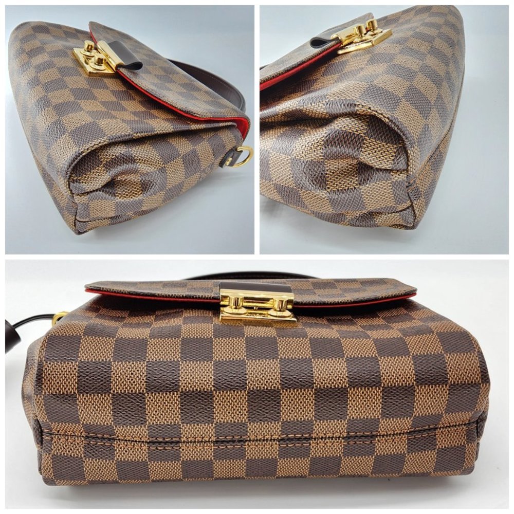 Louis Vuitton Croisette Damier Ebene Canvas Crossbody bag | Like New Condition - Picture 3 of 9